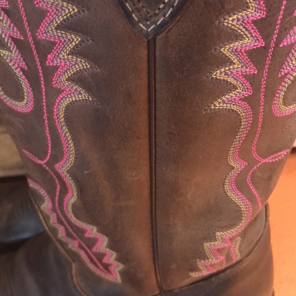 ✨SOLD✨JUSTIN VINTAGE COWBOY BOOTS - Picture 9 of 16